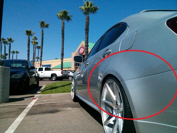 New Paint Is Darker Than Factory Does Not Match The Per Photo Of Carcoa Quality Body Paint San Go Ca United States
