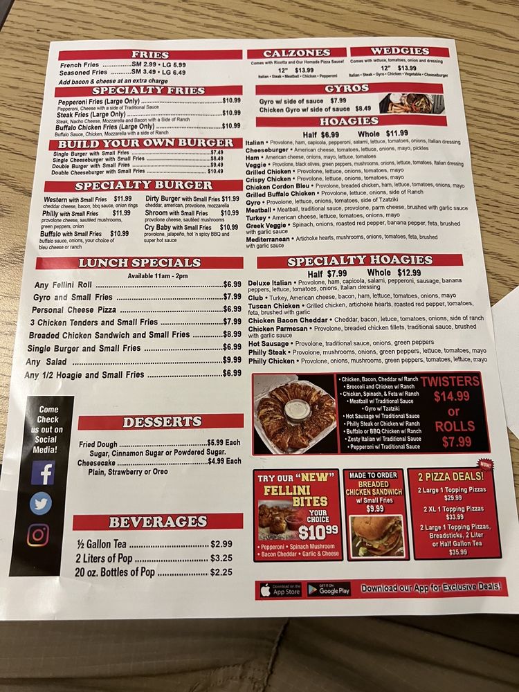 Fellinis pizzeria