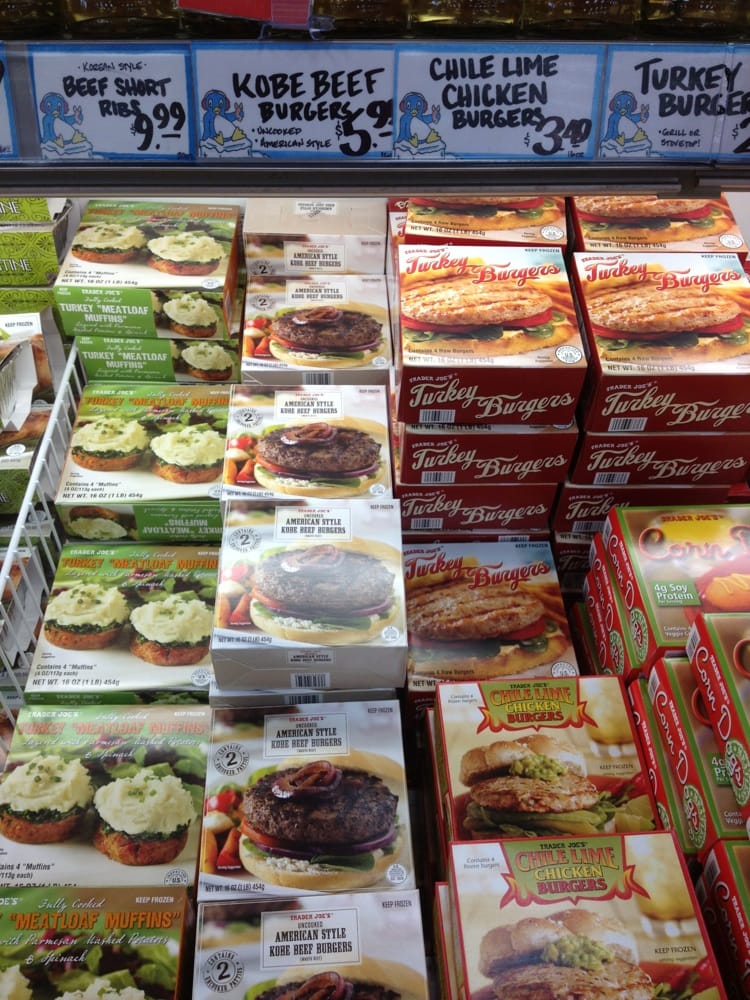 Trader Joe's frozen Kobe burgers Yelp