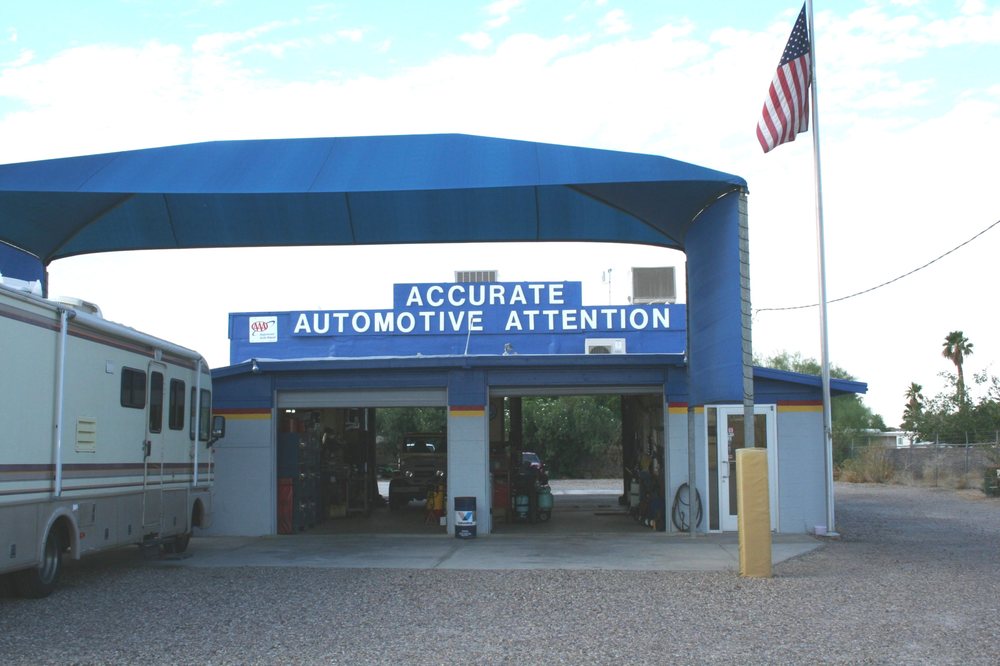 Accurate Automotive Attention Auto Repair 12543 S Frontage Rd, Yuma