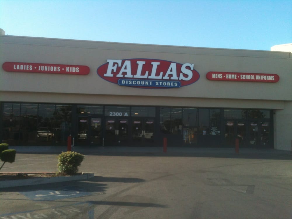 Fallas discount store coupons
