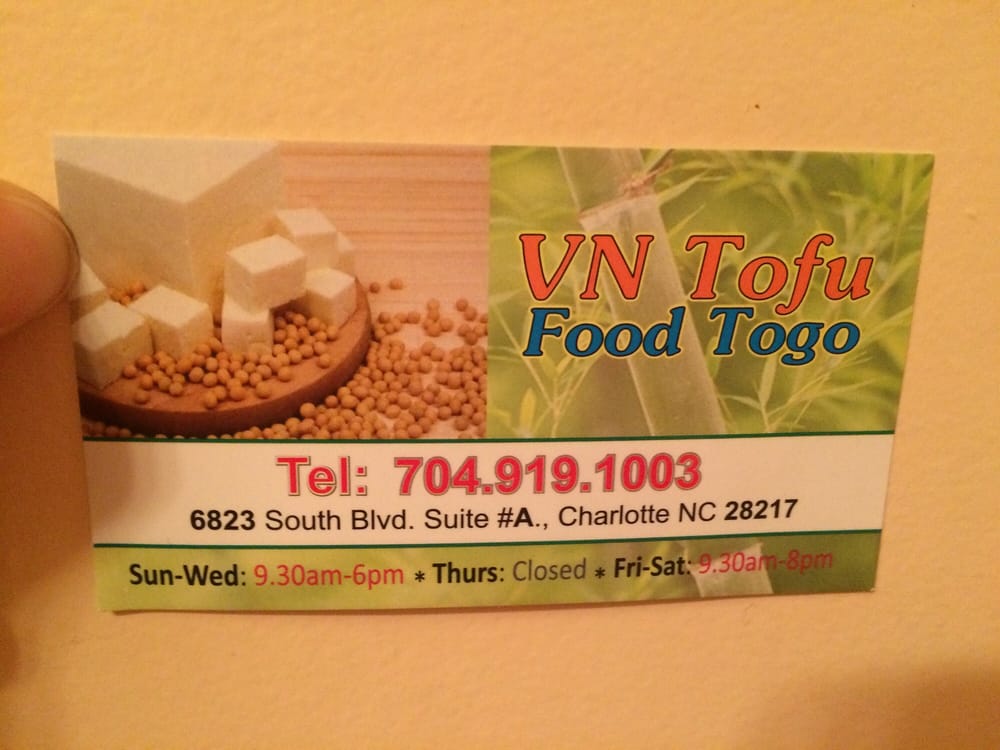 VN Tofu Food To Go