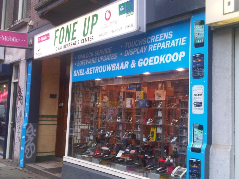 Fone Up Mobile Phones Ceintuurbaan 298, De Pijp, Amsterdam, NoordHolland, The Netherlands