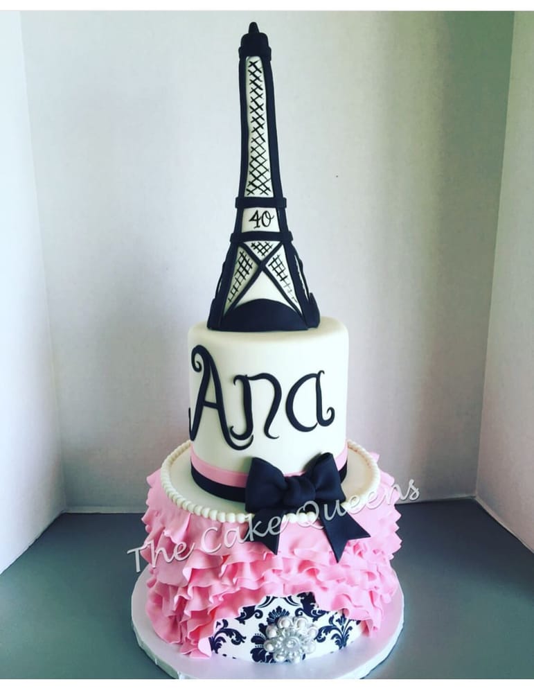 paris themed 40th birthday