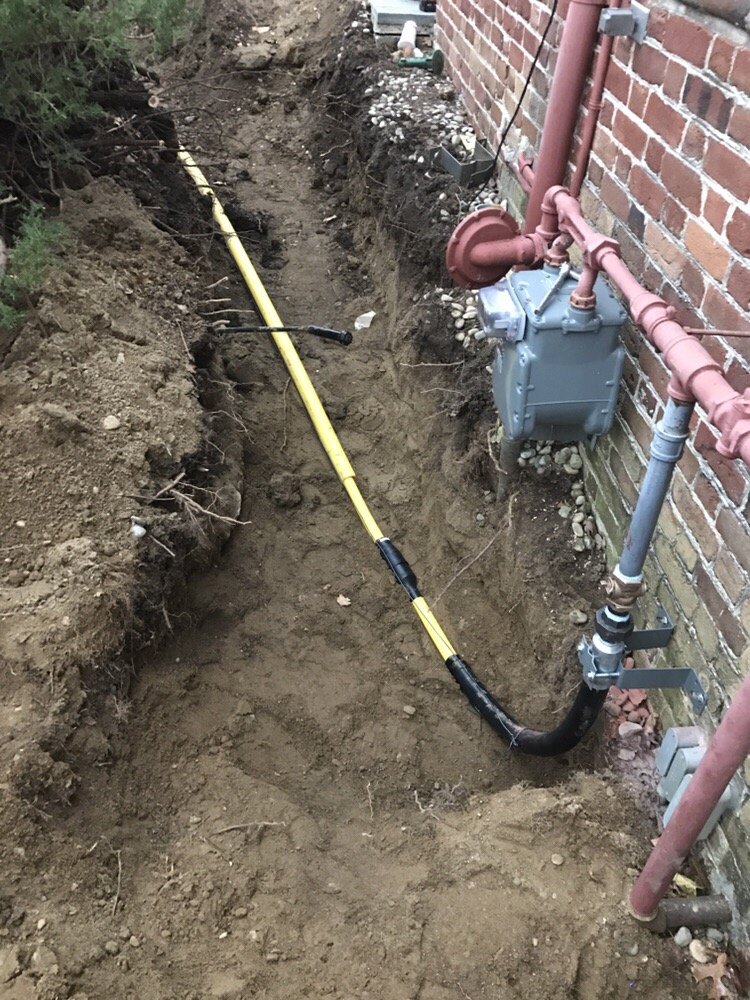 Underground Gas Line Installation Yelp