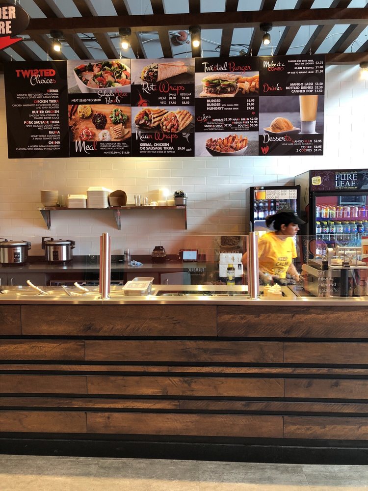 Twisted Indian Wraps 17 Photos Indian 90 Park Place Blvd, Barrie