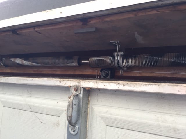Garage Door Before Spring Has Ed And Will Not Open On Photo Of Roberts Garage Door Professionals Chicago Il United States