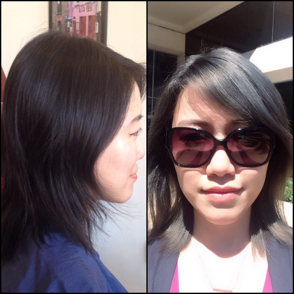 A Rare Color Correction Beauty From Black Hair To A Charcoal Grey