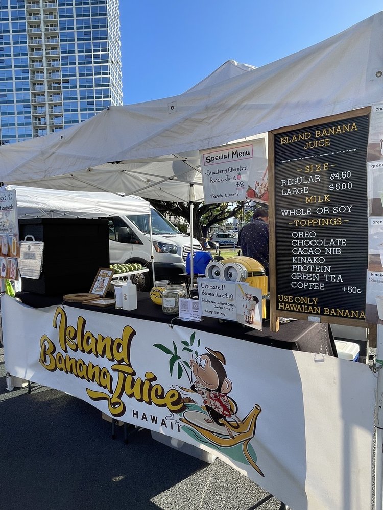 Island Banana Juice, Honolulu Roadtrippers