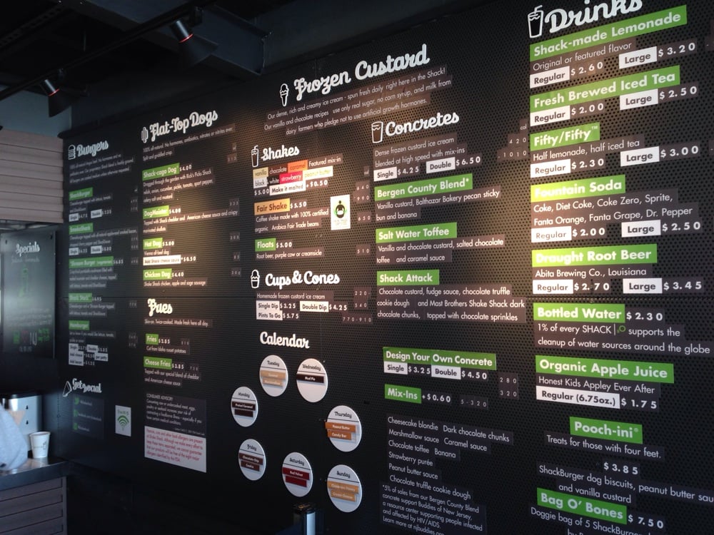Menu Board Yelp