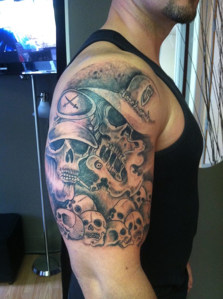 tattoo body jewelry sentence life & Start of half Yelp sleeve Dark