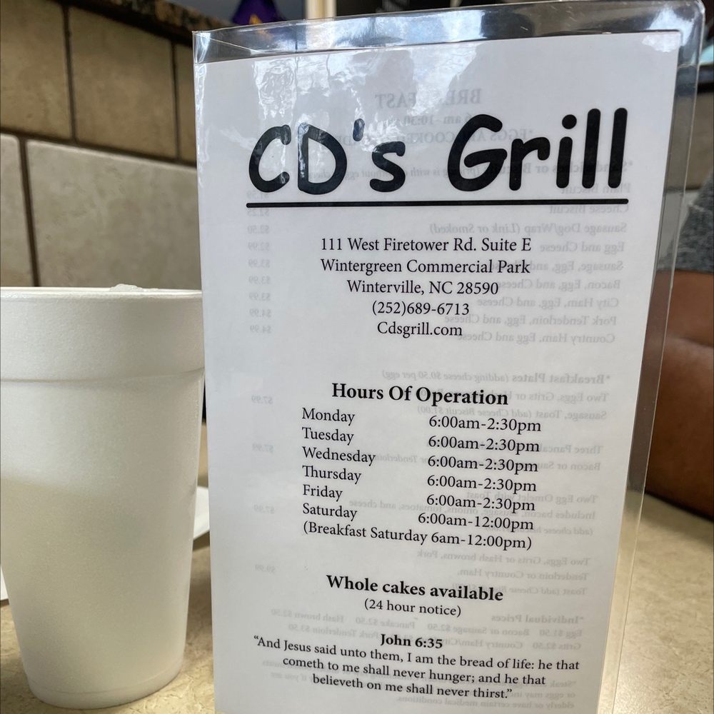 CD’s Grill