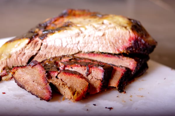 Photo of Marshall's Bar-B-Q - Farmers Branch, TX, United States. Slow Smoked brisket cooked every night and available every day!