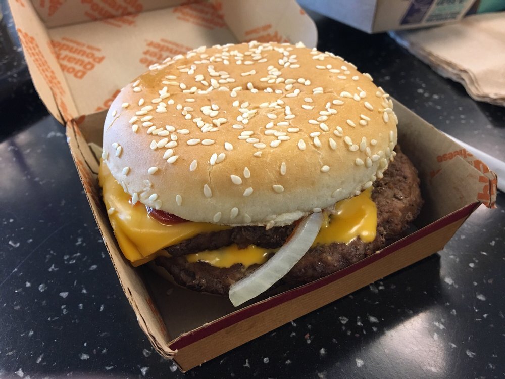 Double quarter pounder w cheese - Yelp