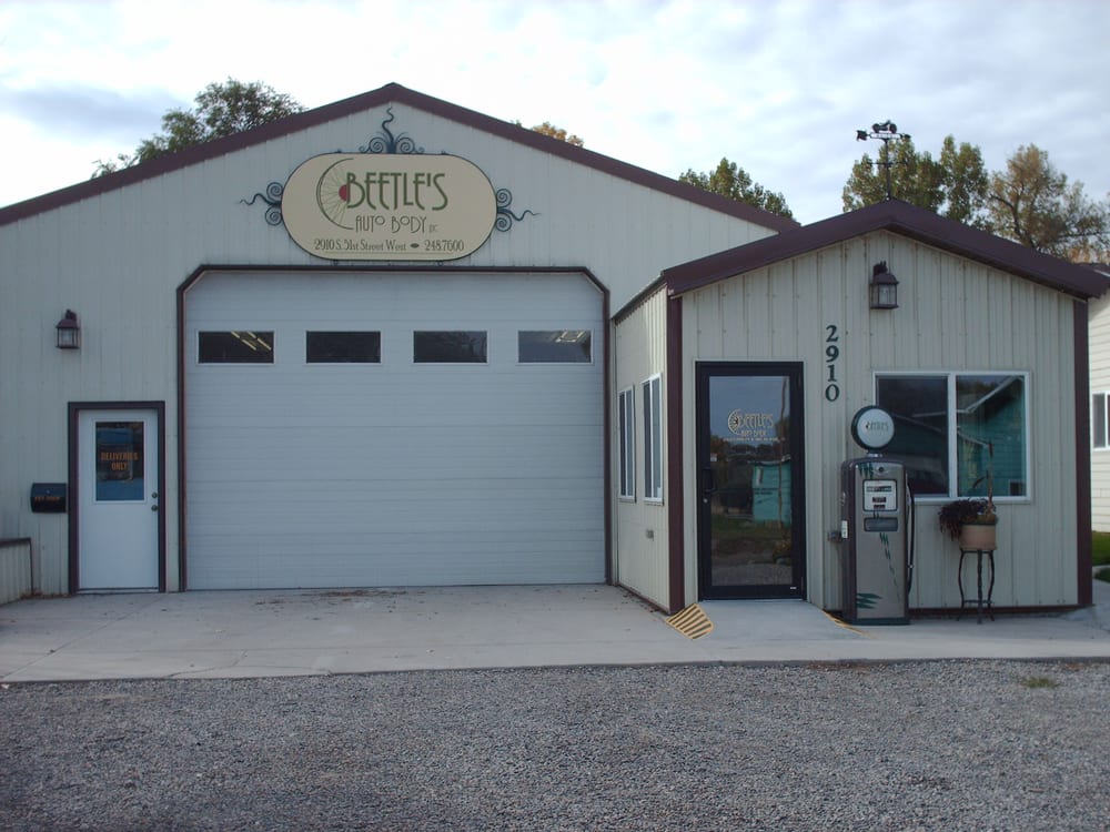 Beetles Auto Body Body Shops 2910 S 51st St W, Billings, MT Phone