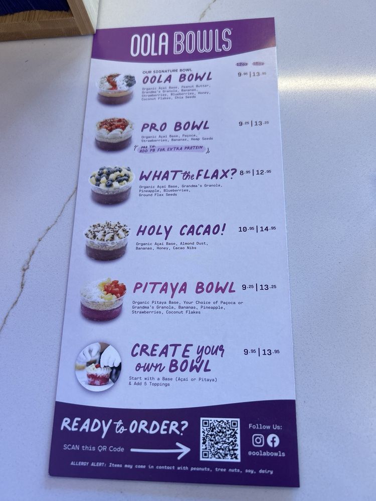 Oola Bowls
