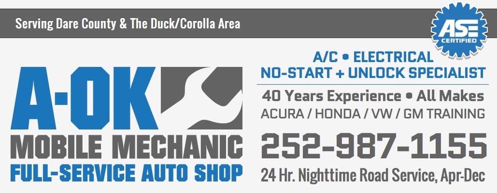 A Ok Mobile Auto Mechanic