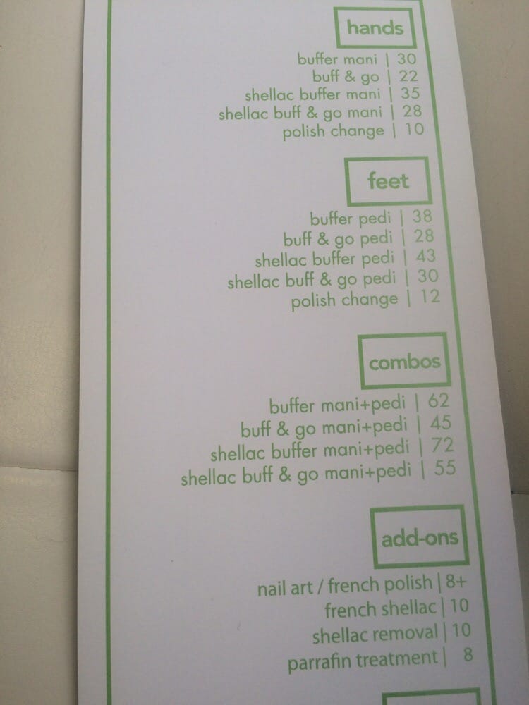 Buffer Nails & Waxing