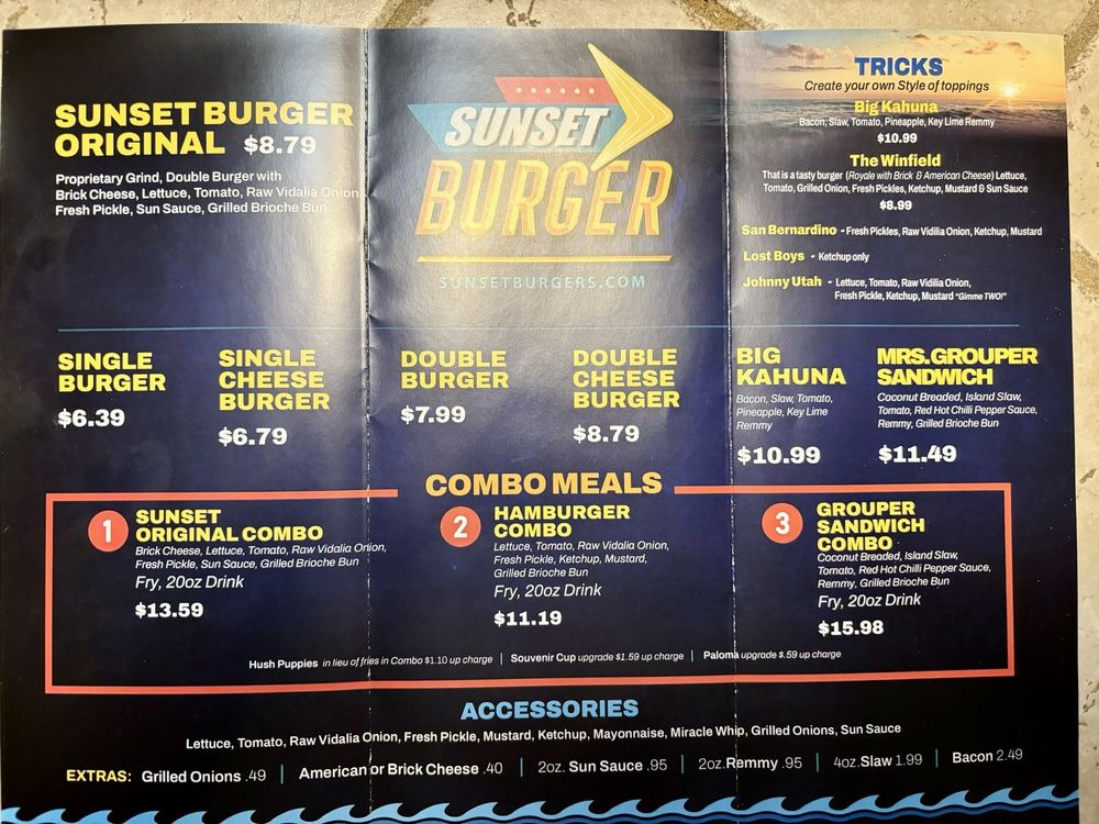 Sunset Burger