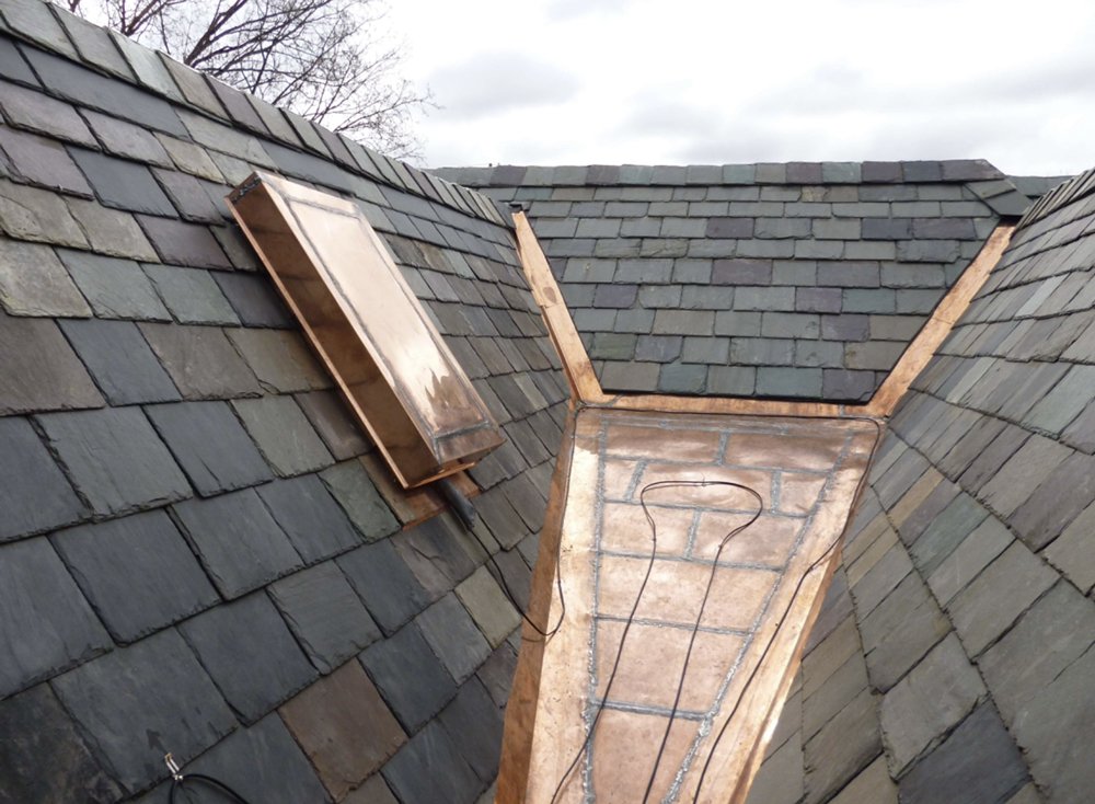 Cornerstone slate roofing