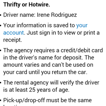 Phone Number Thrifty Car Hire Phone Number Thrifty Car Hire