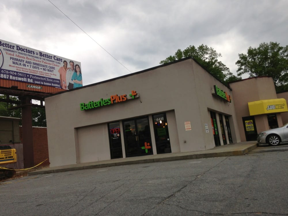 Batteries Plus Bulbs 12 Reviews Battery Stores 4418 Roswell Rd NE, Buckhead, Atlanta, GA