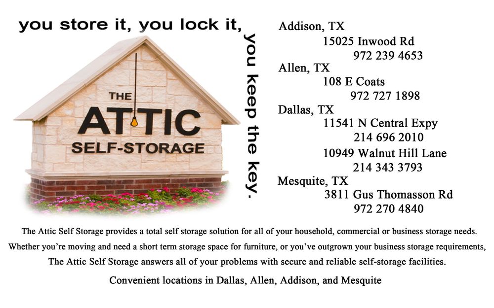 Attic Self Storage 3811 Gus Tn Rd Mesquite Photo Of Attic Self Storage Mesquite Tx United States