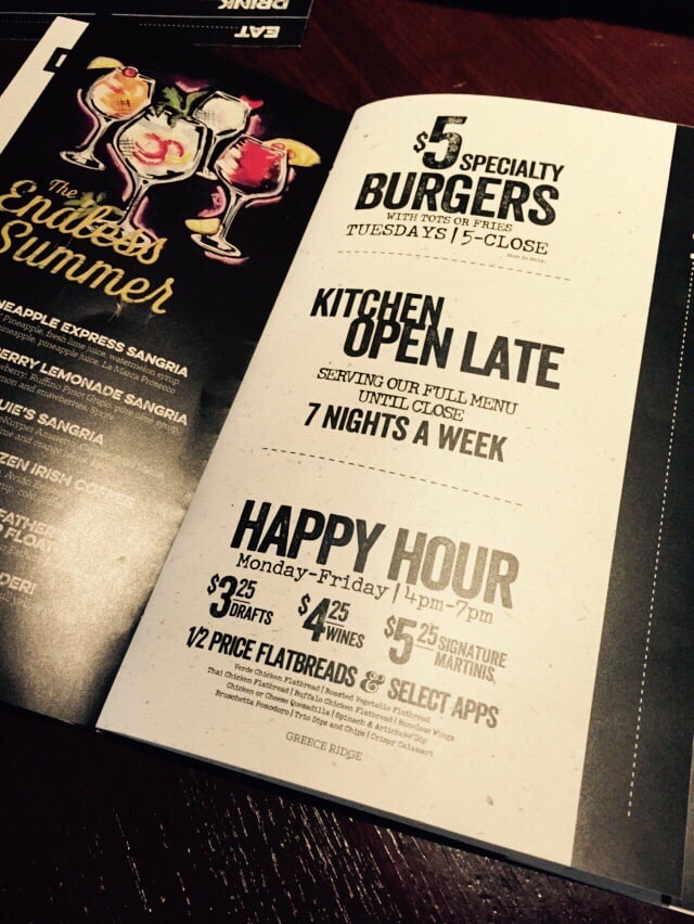 Bar louie coupons