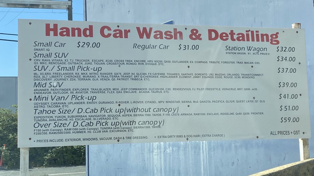 Pit Lane Hand Carwash & Detailing