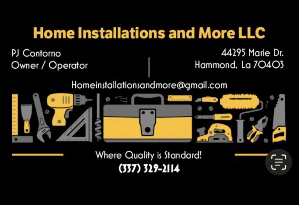 image of business Home Installations and More