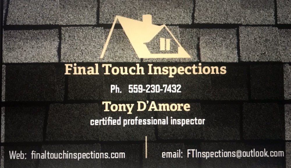 Final touch inspections