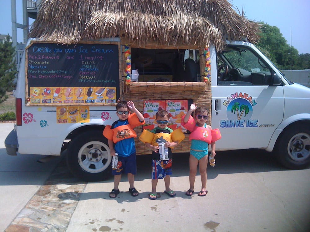 Tiki Hut Ice Cream Truck Ice Cream & Frozen Yogurt Kill Devil Hills