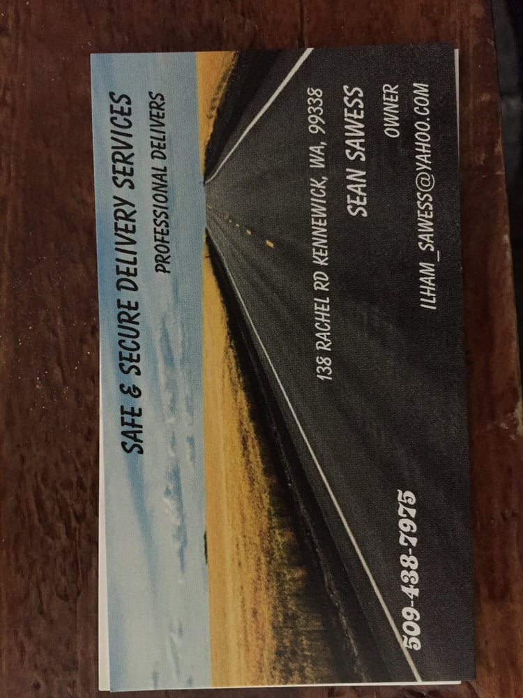 Safe & Secure Delivery Services