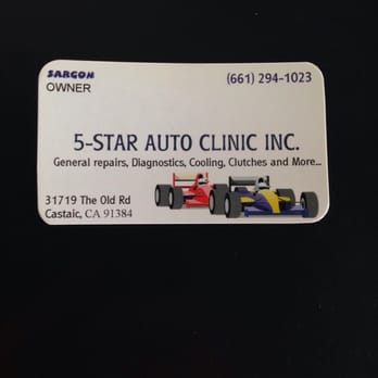 5 Star Automotive >> Five Star Auto Clinic 17 Reviews Auto Repair 31719 The 5 Star Automotive >> Five Star Auto Clinic 17 Reviews Auto Repair 31719 The