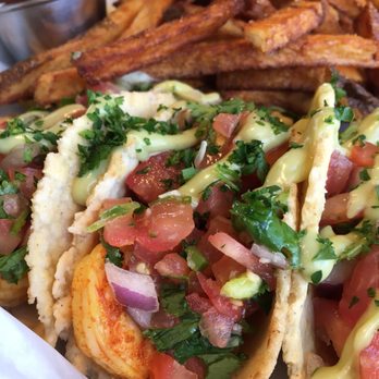 Blue Roof Bistro 74 Photos 93 Reviews American New 13 Photo Of Blue Roof Bistro Fairbanks Ak United States Shrimps Tacos