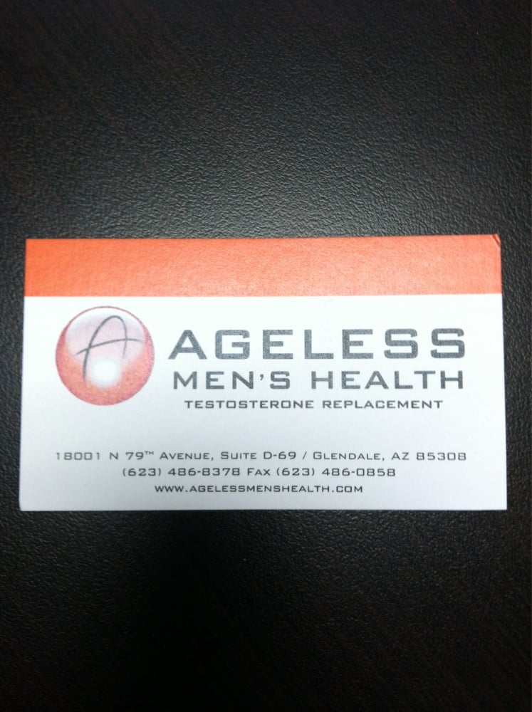 Ageless Men’s Health Hospitals 18001 N 79th Ave, Glendale, AZ