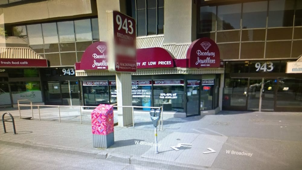 Broadway Jewellers Jewellery 943 Broadway W, Fairview Slopes