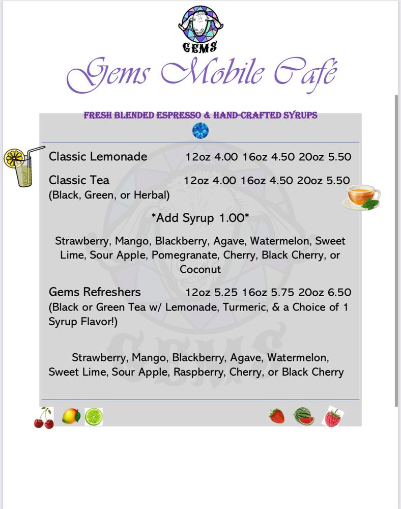 Gems Mobile Cafe Gems Mobile Cafe