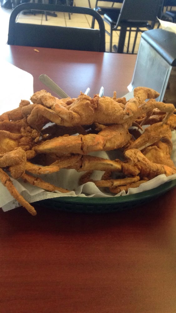 These Are The Wonderful Fried Crabs At Orangeland Wish I Could Photo Of Orangeland Fish Seafood Restaurant Florence Sc United States These