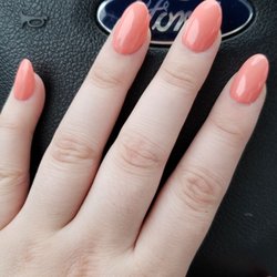 Nail Design 13 Reviews Salons 8880 S Howell Ave Oak Photo Of Nail Design Oak Creek Wi United States Peach Nails Emily S