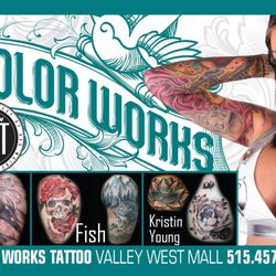color works tattoo 1551 valley west dr west des moines ia color works des moines