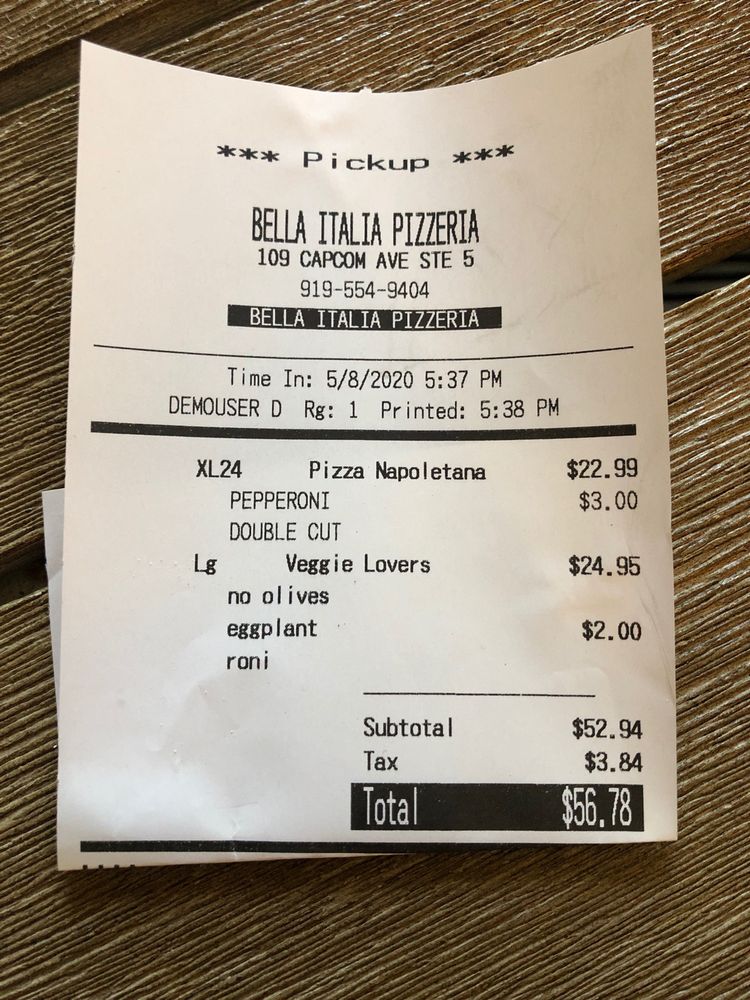 Bella Italia Pizzeria