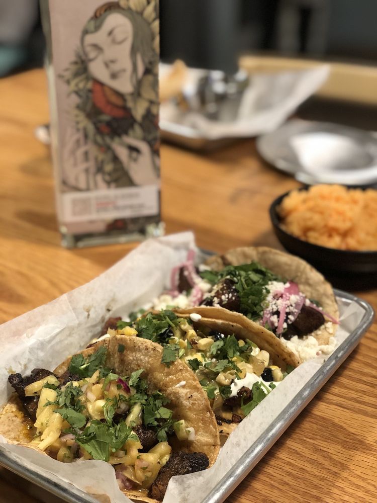 Food from Taco + Bar