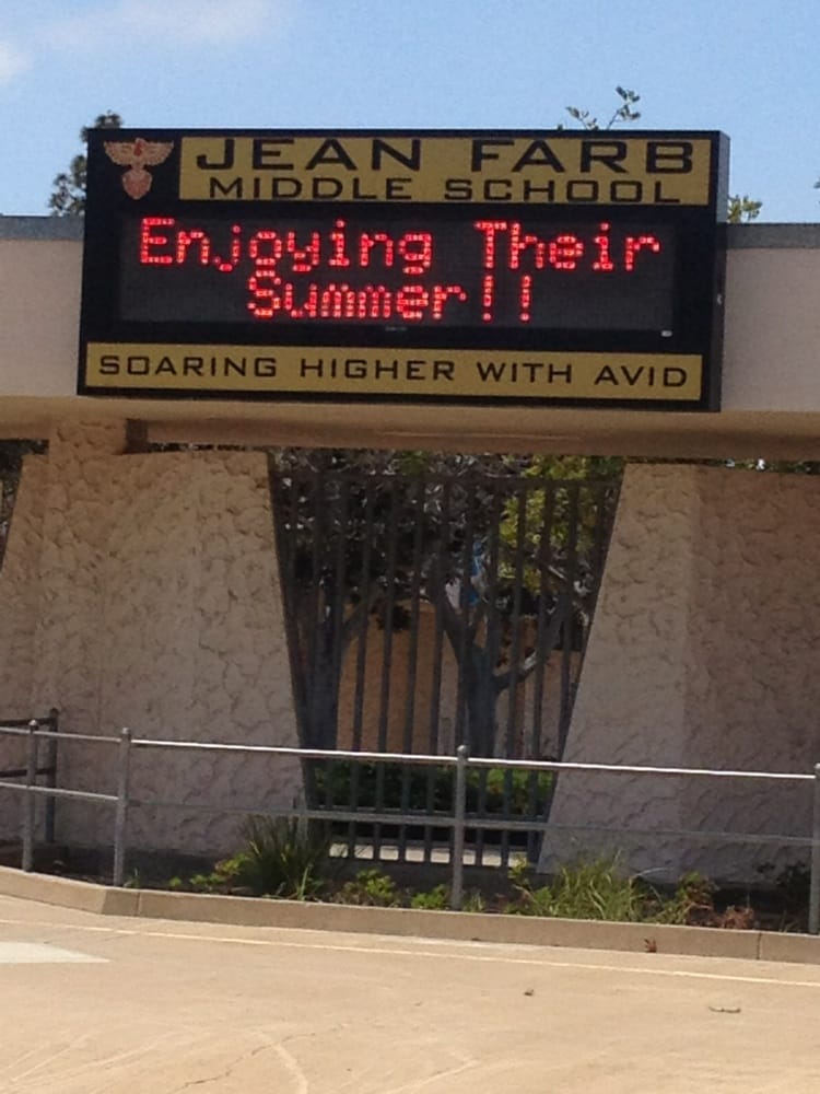 Jean Farb Middle School Middle Schools & High Schools 4880 La