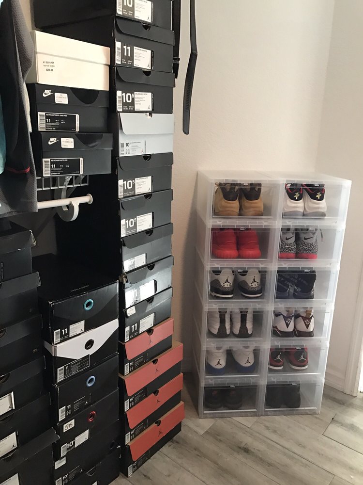 Drop Front Shoe Bo Are A Lot Neater Then Stacking And Photo Of The Container Tampa Fl United States Drop Front Shoe