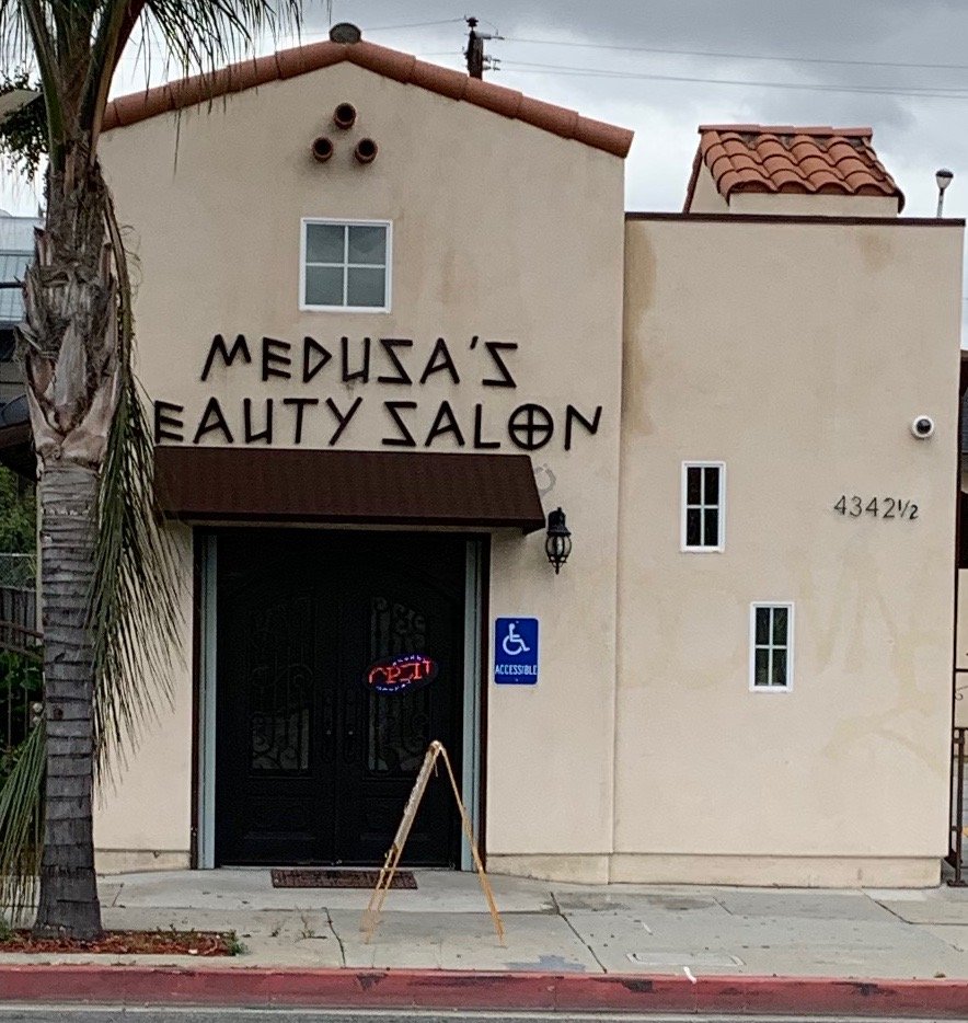 Medusa's Beauty Salon Logo