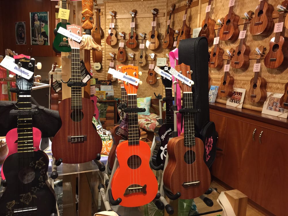 Ukulele House Musical Instruments & Teachers 2424 Kalakaua Ave