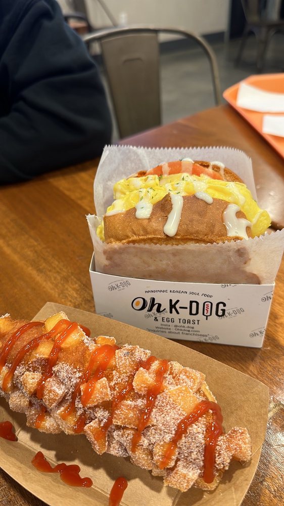 Oh K-Dog & Egg Toast