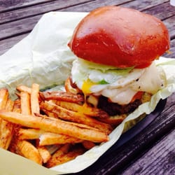 Photo of Petrol Station - Houston, TX, United States. No matter what, these burgers look delicious as heck!