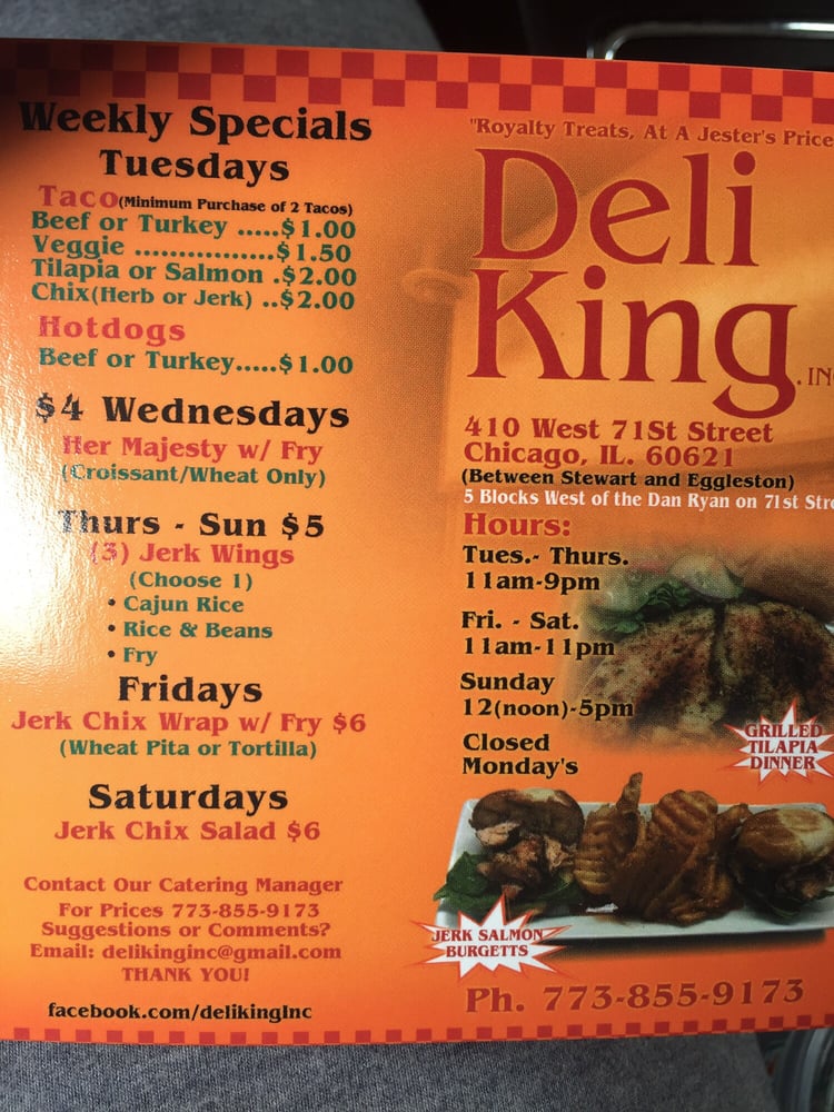 Deli King 19 Photos & 19 Reviews Delis 410 W 71st St, Englewood